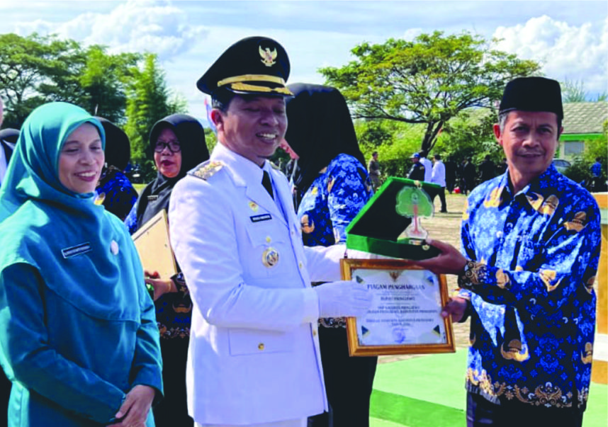 SMP Xaverius Pringsewu Meraih Predikat Terbaik 2 Lomba Sekolah Sehat dan Penghargaan  sebagai Sekolah Adiwiyata.